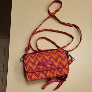 Vera Bradley Vibrant Chevron Crossbody Bag